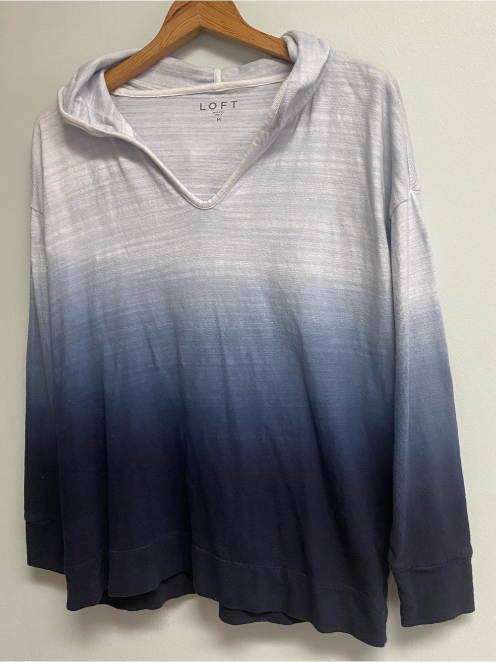 LOFT OVERSIZED HOODIE, GREAT SWIM COVERUP - MEDIUM - Picture 4 of 7
